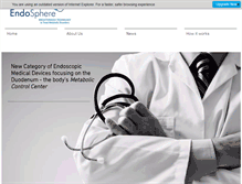 Tablet Screenshot of endosphereinc.com